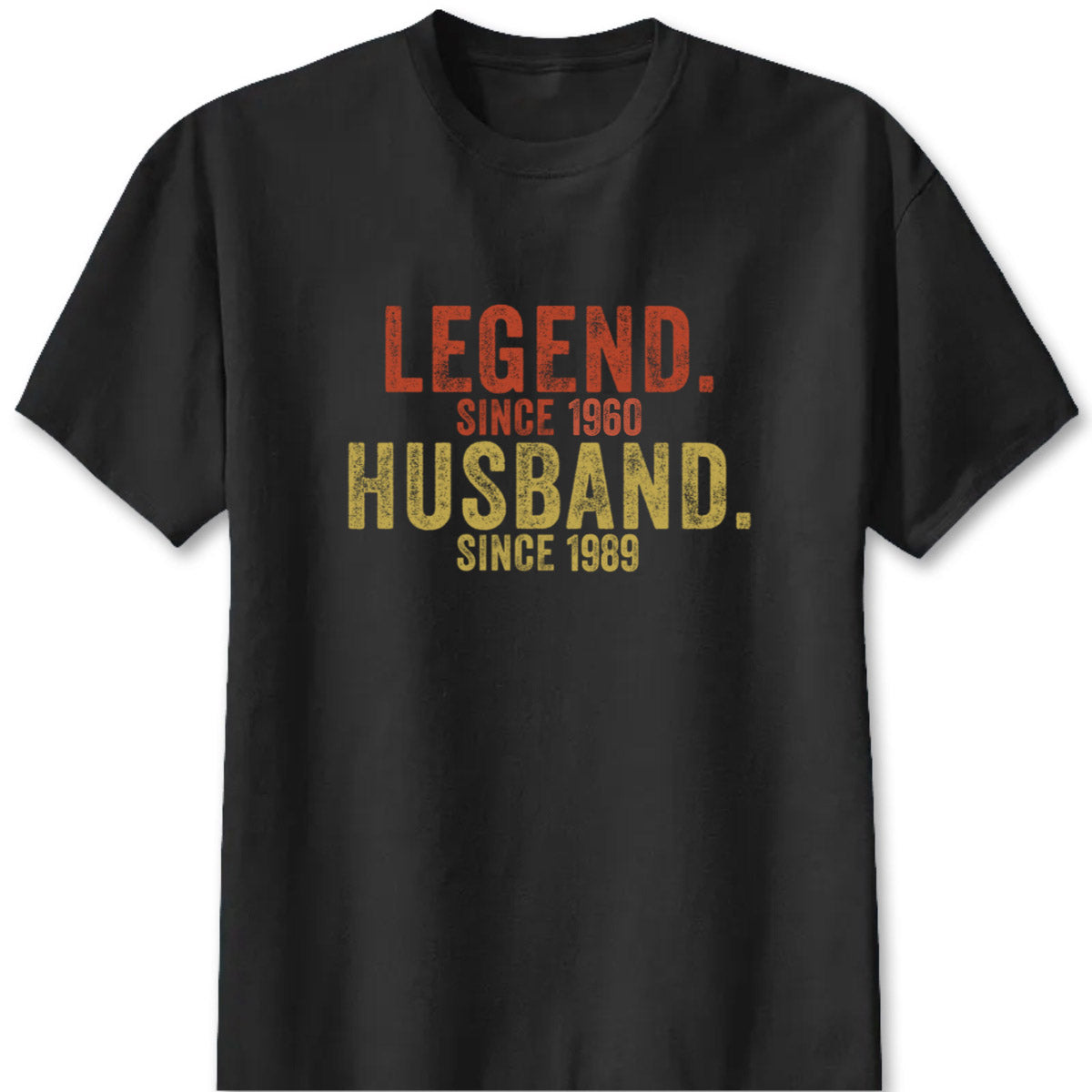 Legend Husband Daddy Grandpa Personalized Shirt - Custom Year Tee Hoodie for Grandpa