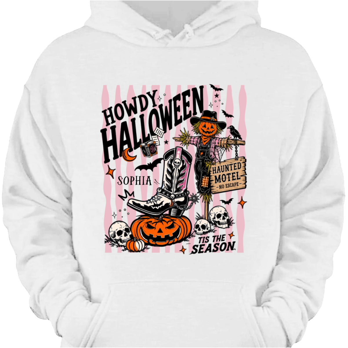 Howdy Halloween Personalized Shirt - Custom Fall Western Graphic Tee for Best Friends