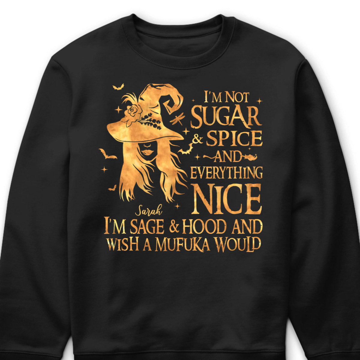 Put On The Hat And Remind Them Personalized Witch T-Shirt Hoodie - Custom Gift for Best Friends