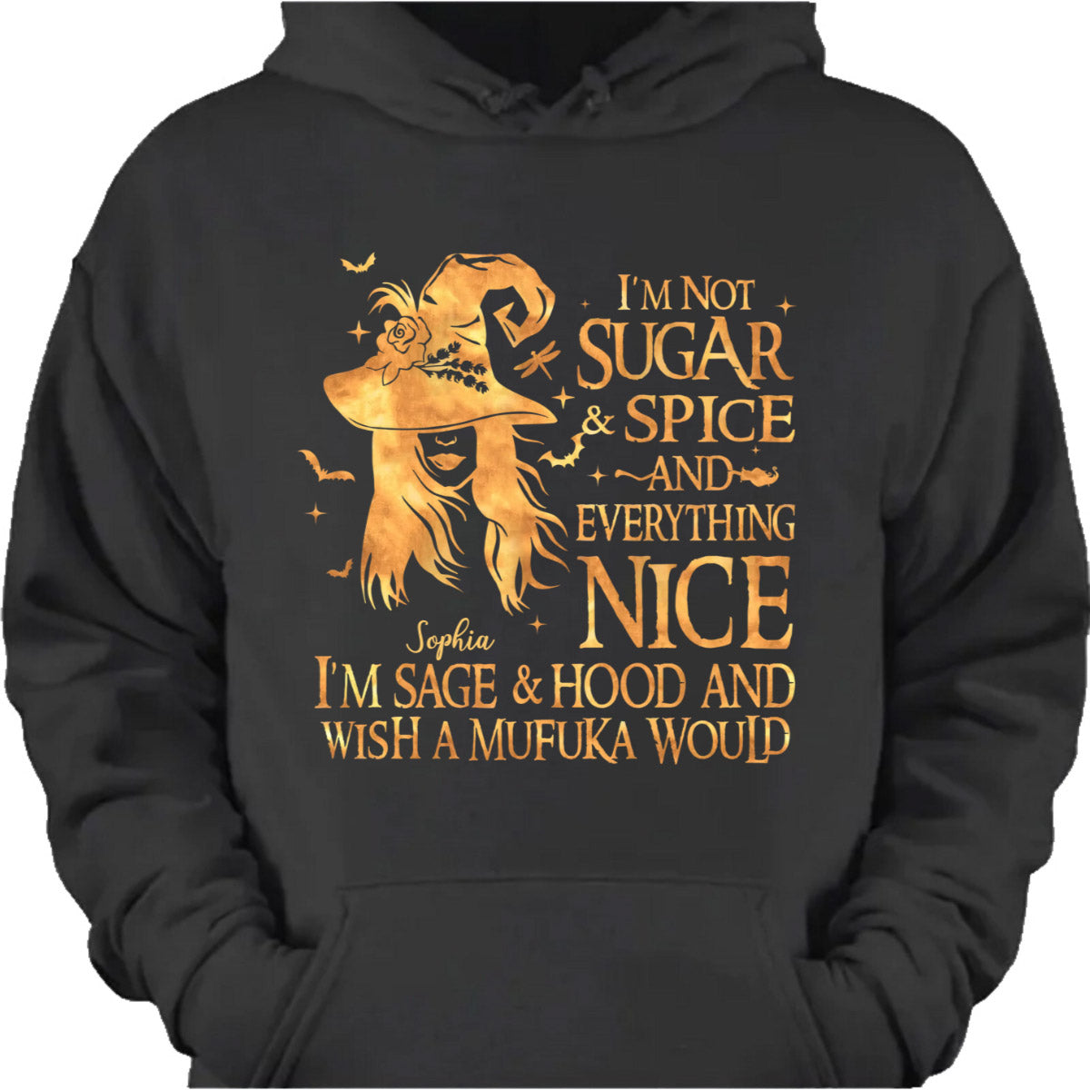 Put On The Hat And Remind Them Personalized Witch T-Shirt Hoodie - Custom Gift for Best Friends