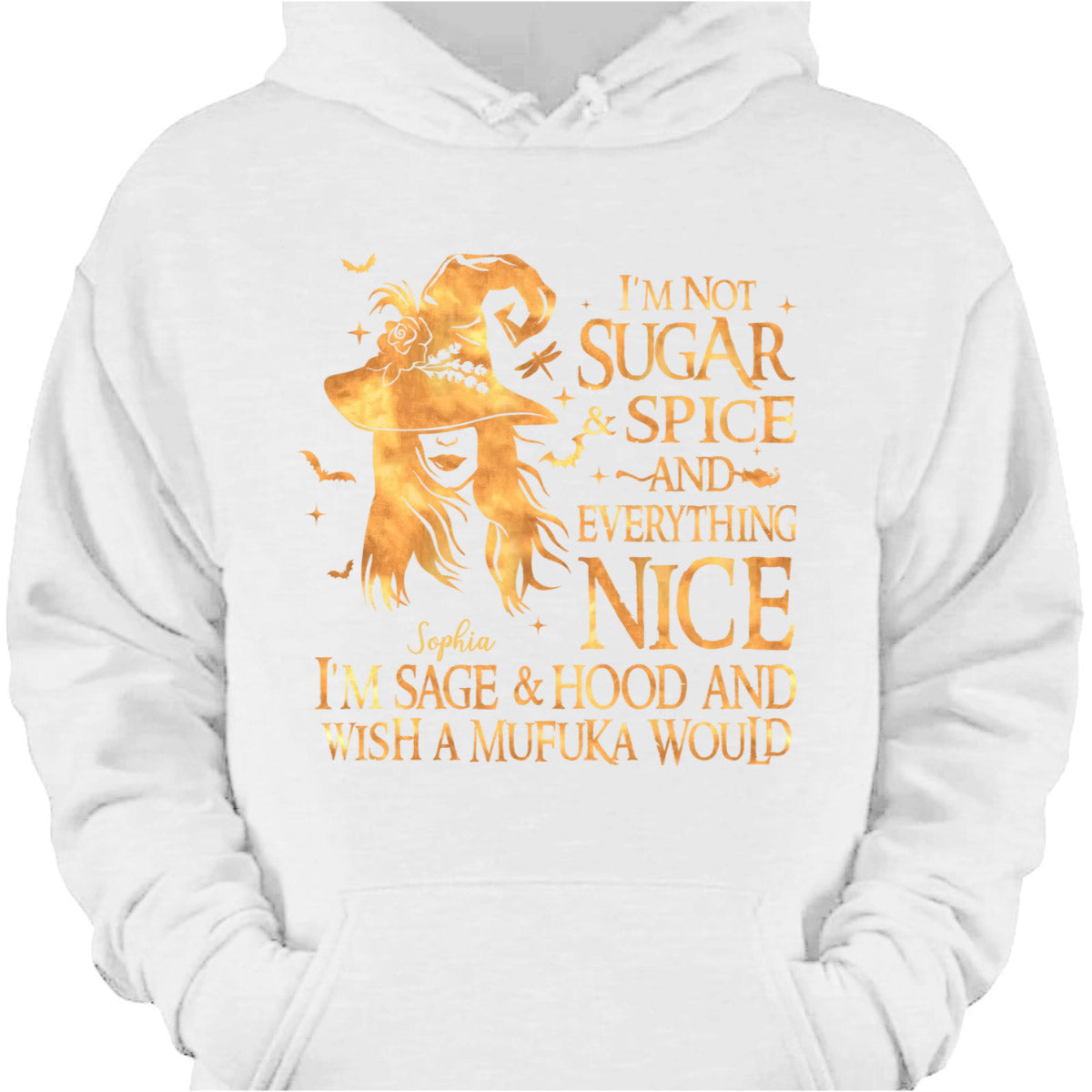 Put On The Hat And Remind Them Personalized Witch T-Shirt Hoodie - Custom Gift for Best Friends
