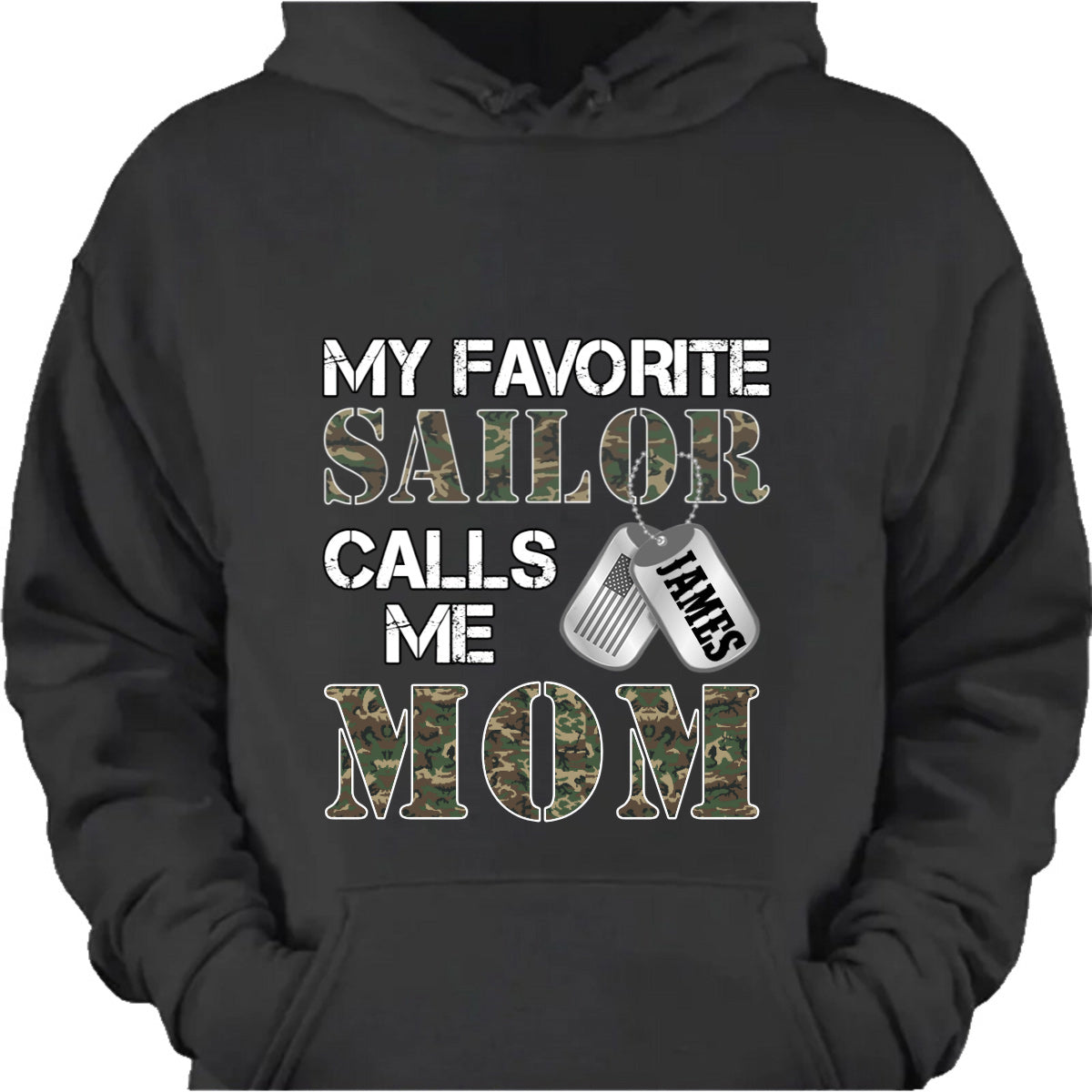 "My Favorite Soldier Calls Me…" - Custom Military Family Proud T-Shirt