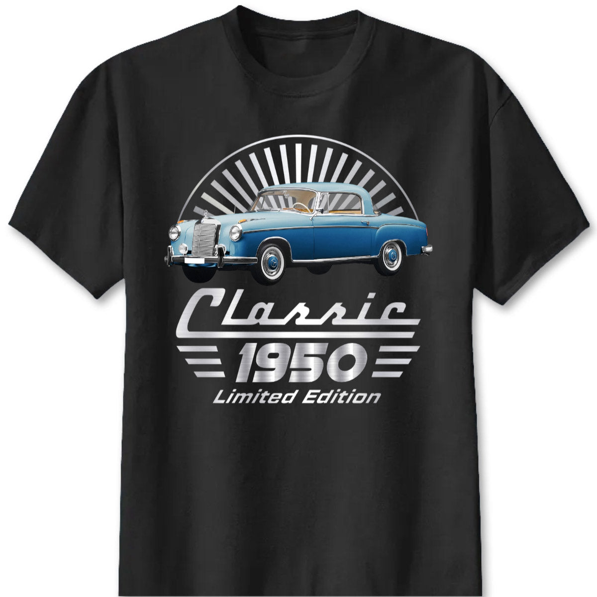 Classic 1969 Limited Edition Vintage Car Personalized T-Shirt - Custom Birthday Gift for Car Enthusiasts