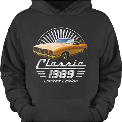Classic 1969 Limited Edition Vintage Car Personalized T-Shirt - Custom Birthday Gift for Car Enthusiasts
