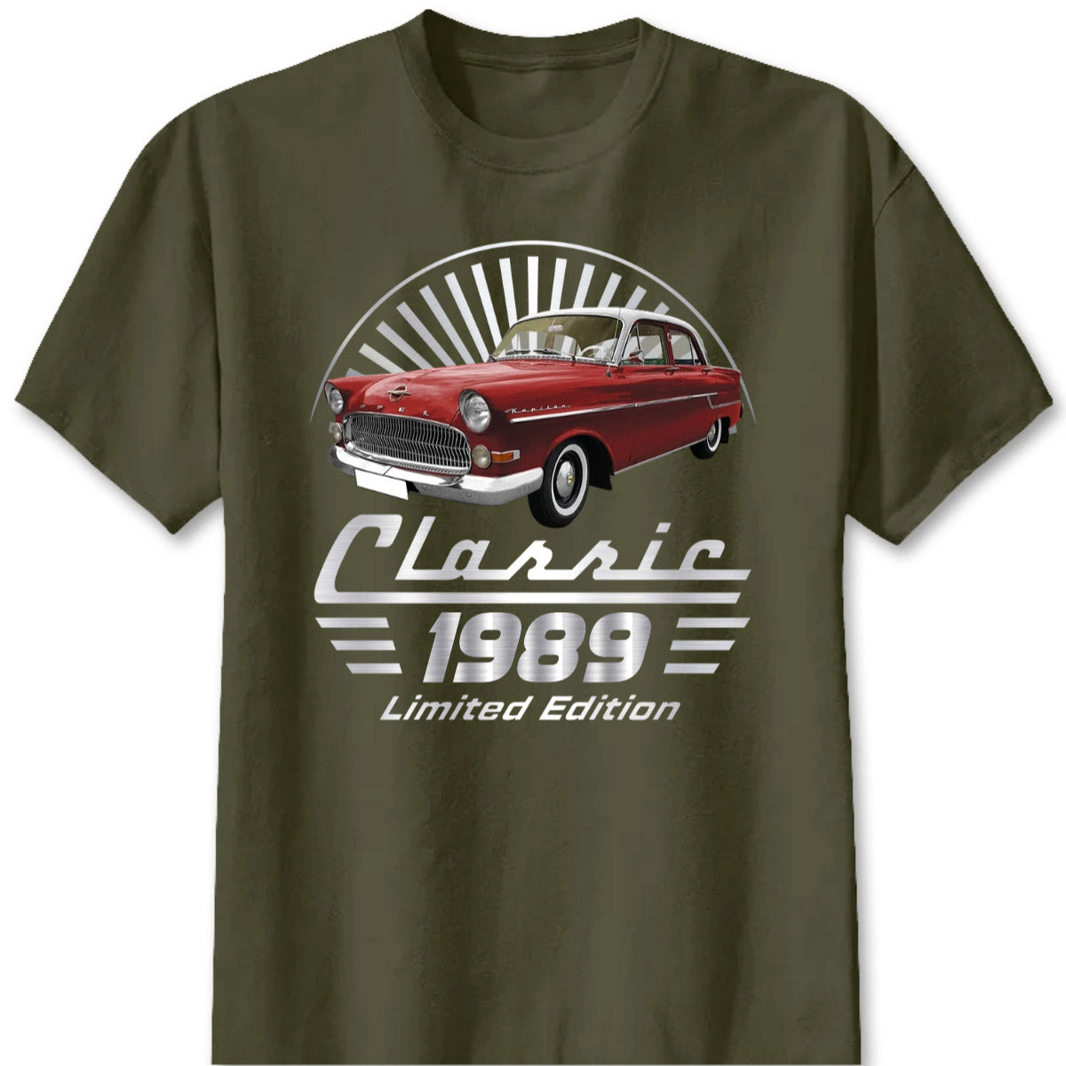 Classic 1969 Limited Edition Vintage Car Personalized T-Shirt - Custom Birthday Gift for Car Enthusiasts