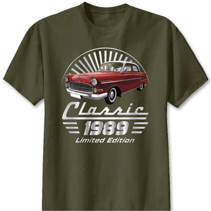 Classic 1969 Limited Edition Vintage Car Personalized T-Shirt - Custom Birthday Gift for Car Enthusiasts