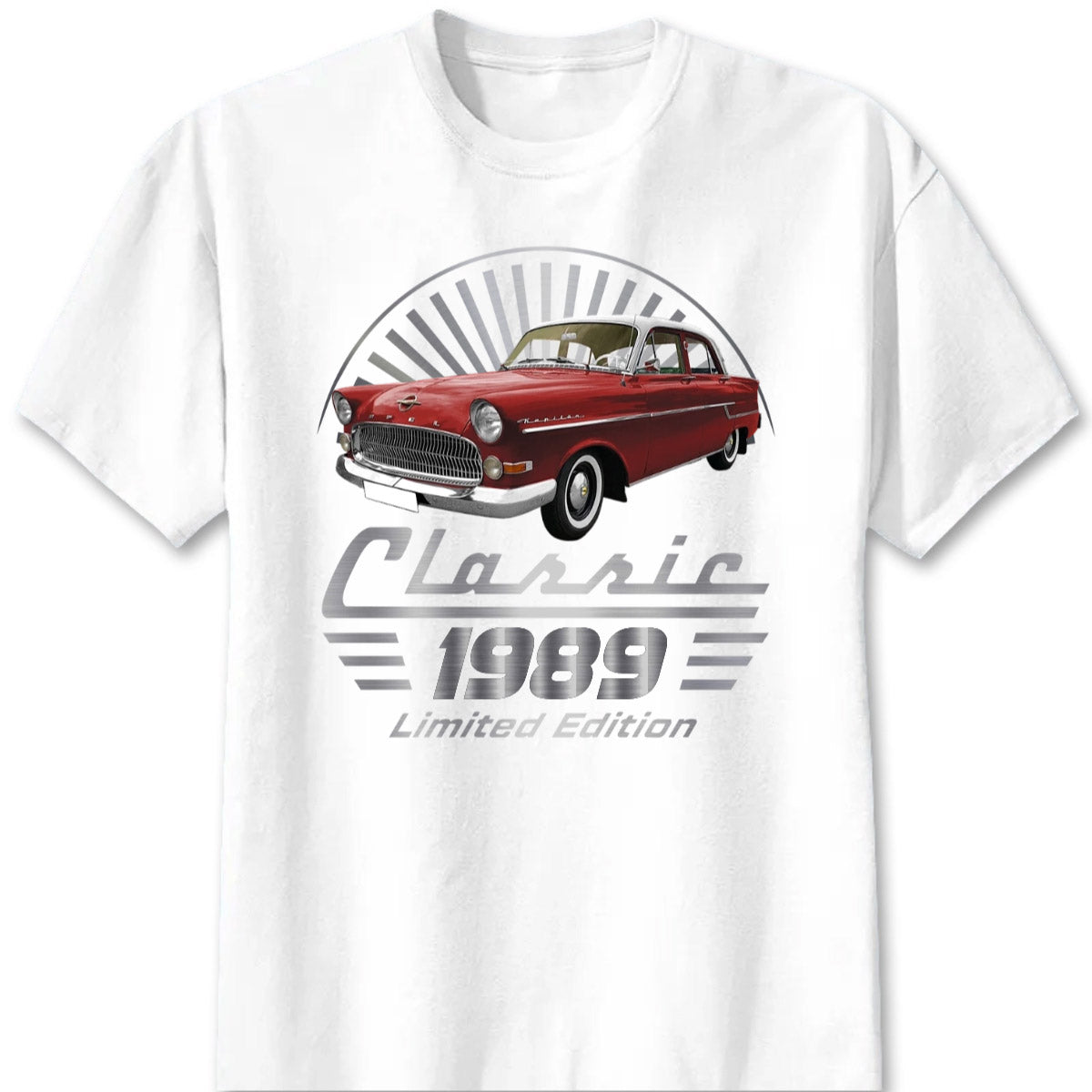 Classic 1969 Limited Edition Vintage Car Personalized T-Shirt - Custom Birthday Gift for Car Enthusiasts