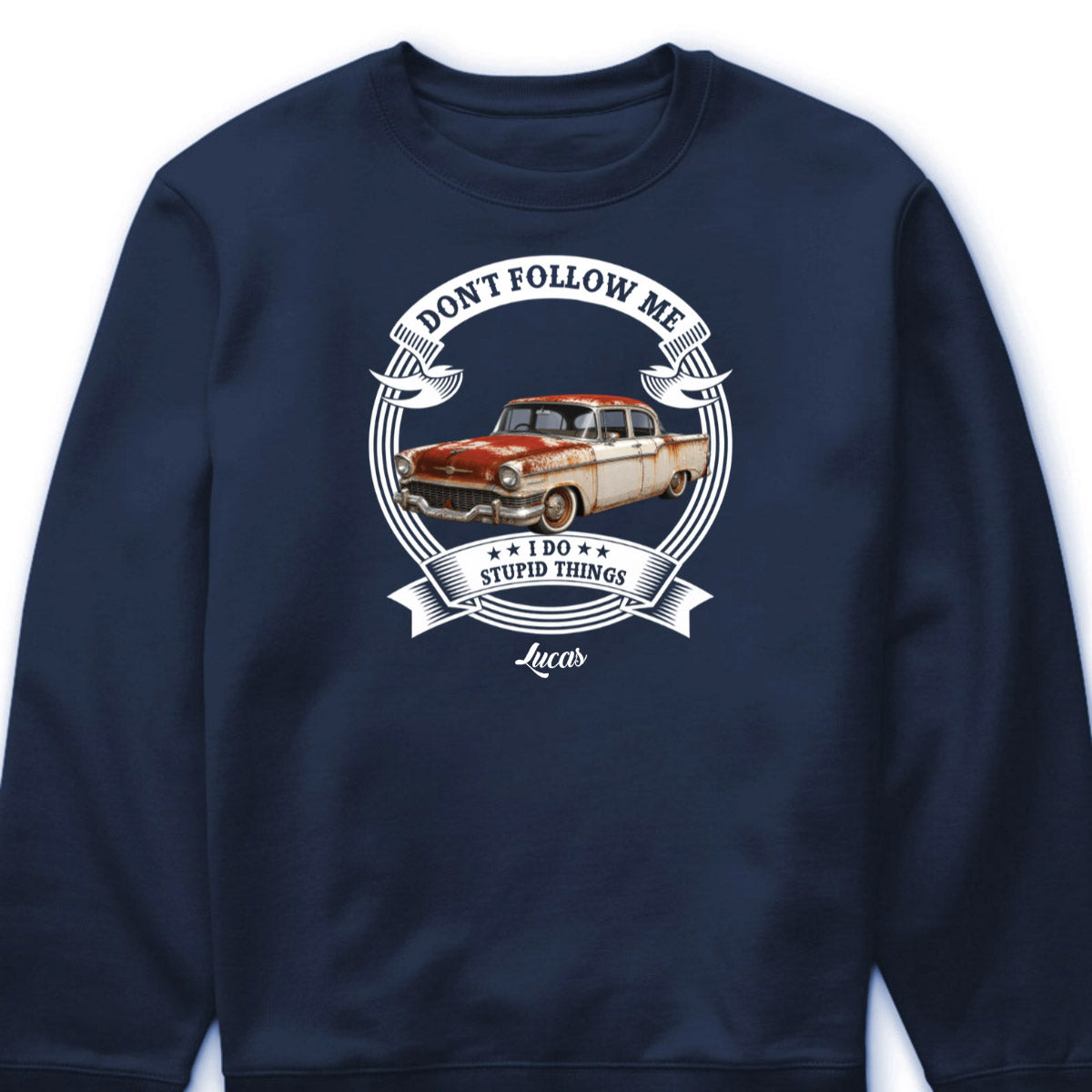 This Is How I Roll Personalized T-Shirt - Custom Motorcycle and Vintage Car Apparel for Dad