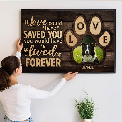 Sometimes A Very Special Dog Enters Your Life - Personalized Customized Pet Lovers Dog Lovers Canvas / Poster