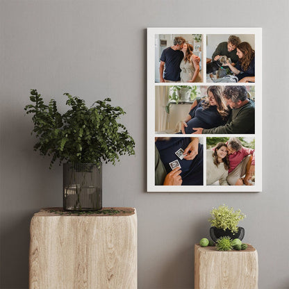 Personalized Photo Canvas: Custom Wedding & Anniversary Gift for Couples