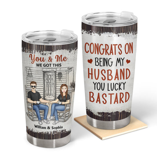 “My Forever Love” - Loving Gift For Couples - Personalized Custom Tumbler