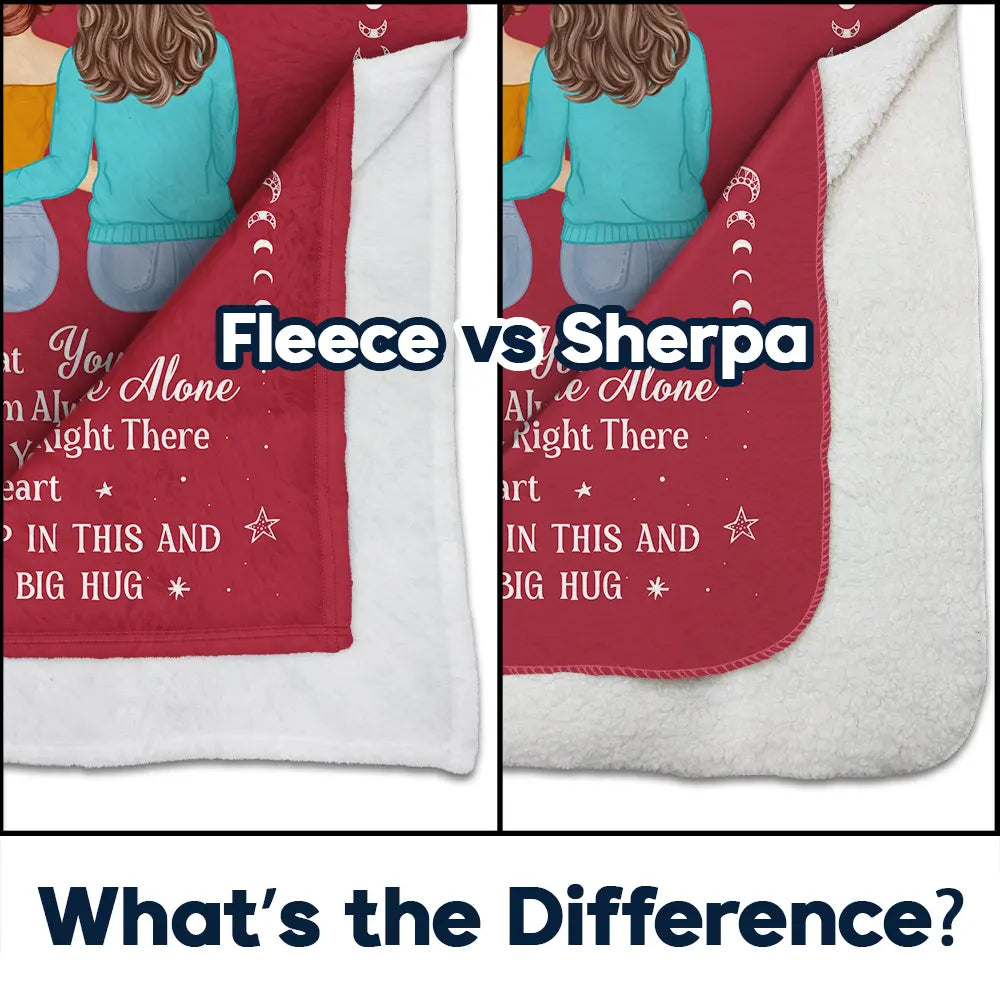 Gift For Bestie,Gift For Sisters,Gifts For Colleagues,Happy - Life Is Tough But So Are You Bestie Sister - Personalized Fleece Blanket, Sherpa Blanket