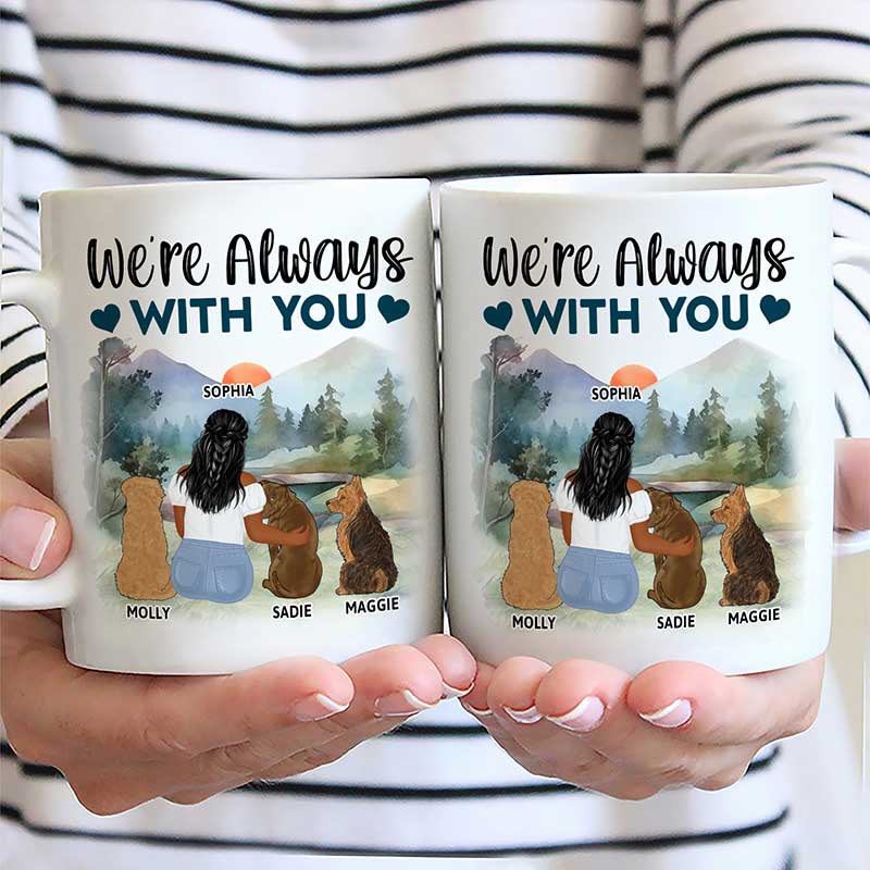 Personalized A Bond That Can't Be Broken Mug - Gift For Dog Lovers Dog Mom
