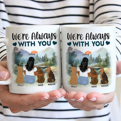 Personalized A Bond That Can't Be Broken Mug - Gift For Dog Lovers Dog Mom