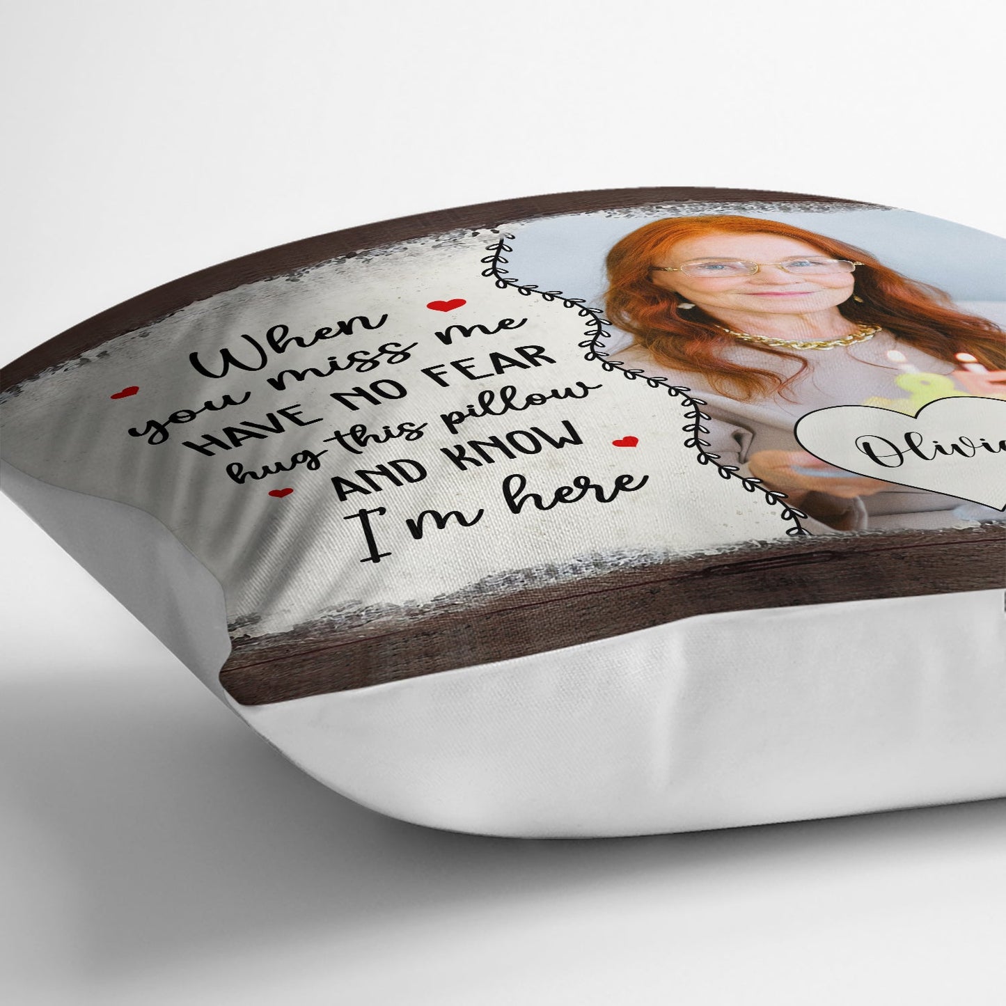 The “Forever Hug” - Personalized Memorial Photo Pillow