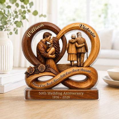 Personalized 50Th Anniversary Gift personalization view for Couples