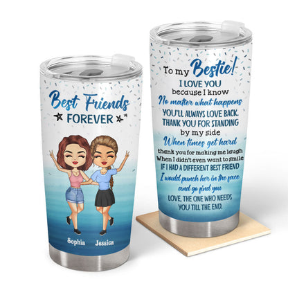 Thank You For Standing By Me - Personalized Custom Tumbler