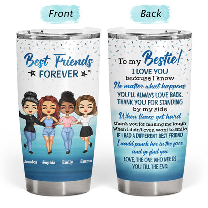 Thank You For Standing By Me - Personalized Custom Tumbler