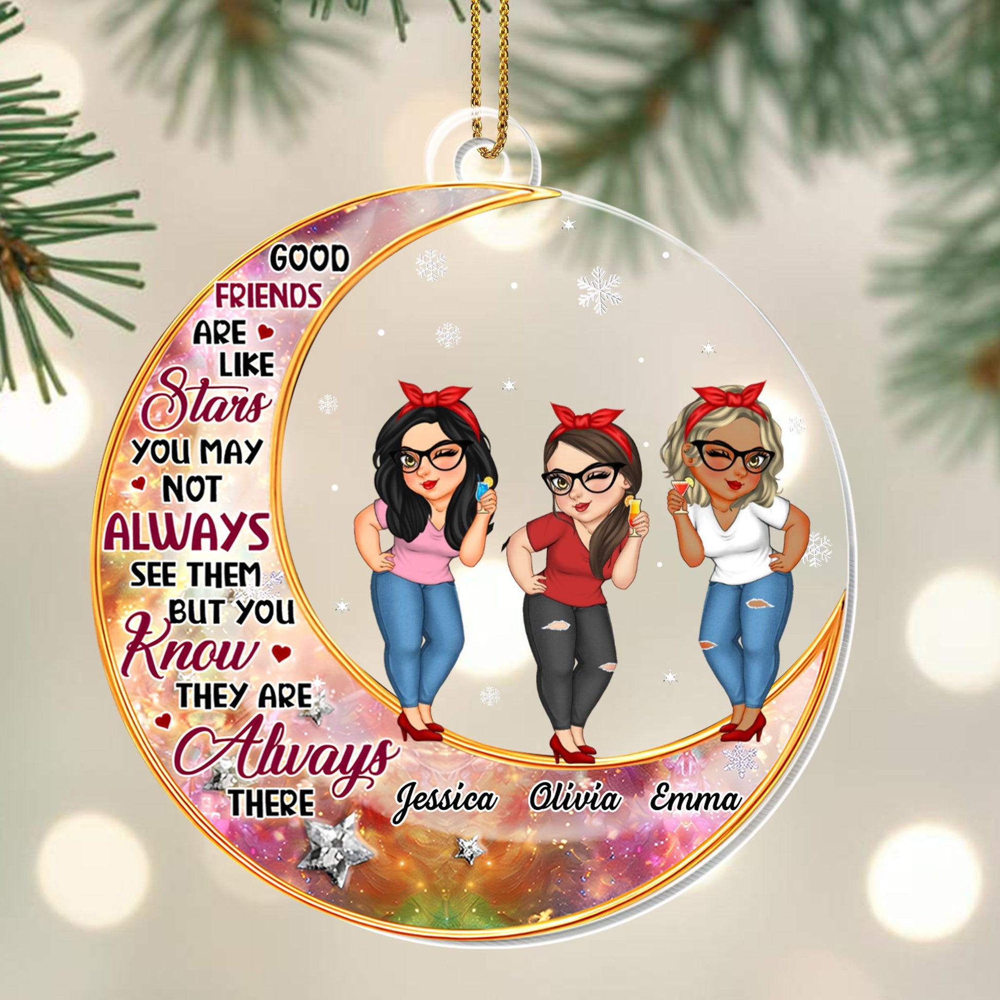 Good Friends Are Like Stars, Friends Always There