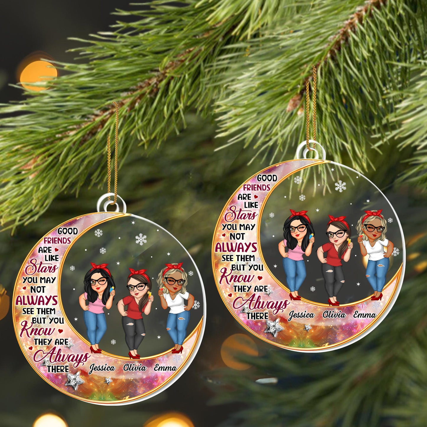 Good Friends Are Like Stars, Friends Always There