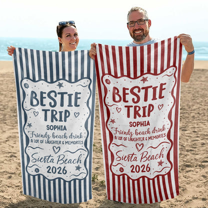 Towel detail view for Best Friends