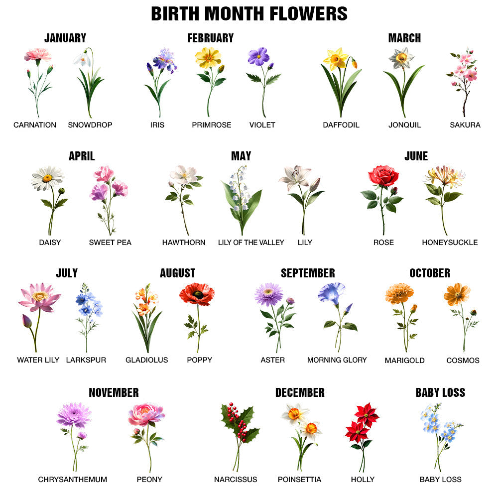 Gift For Daughter, Mom - Daughters (Adult), Love - To My Daughter Birth Flower Beautiful Hill - Personalized White Edge-to-Edge Mug