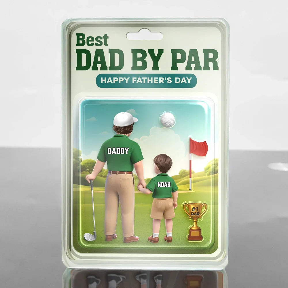 Custom Golf Acrylic Plaque For Dad for Dad with personalized design details for meaningful gifting