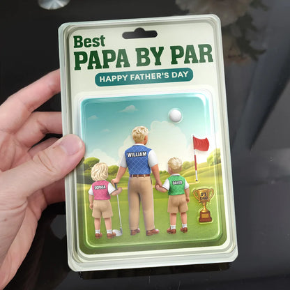 Custom Golf Acrylic Plaque For Dad personalization view for Dad