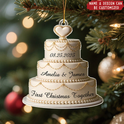 Our Love Story Freshly Baked - Personalized Acrylic Ornament