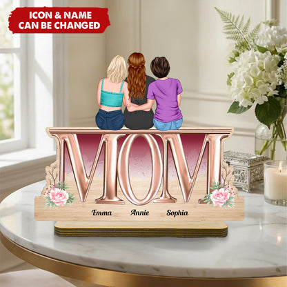 Mother & Children Personalized Plaque - Best Mom Gift