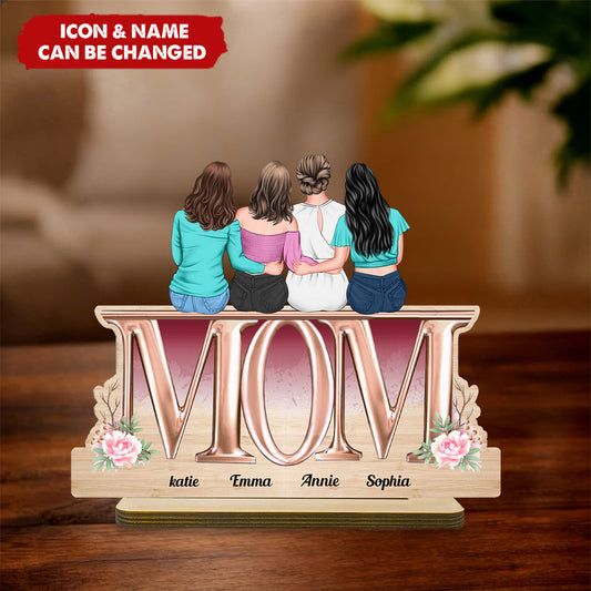 Mother & Children Personalized Plaque - Best Mom Gift