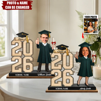 Graduation Class of 2026 - Personalized Plaque