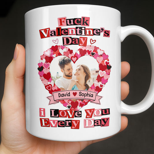 I Love You Every Day With Heart and Photo Frame