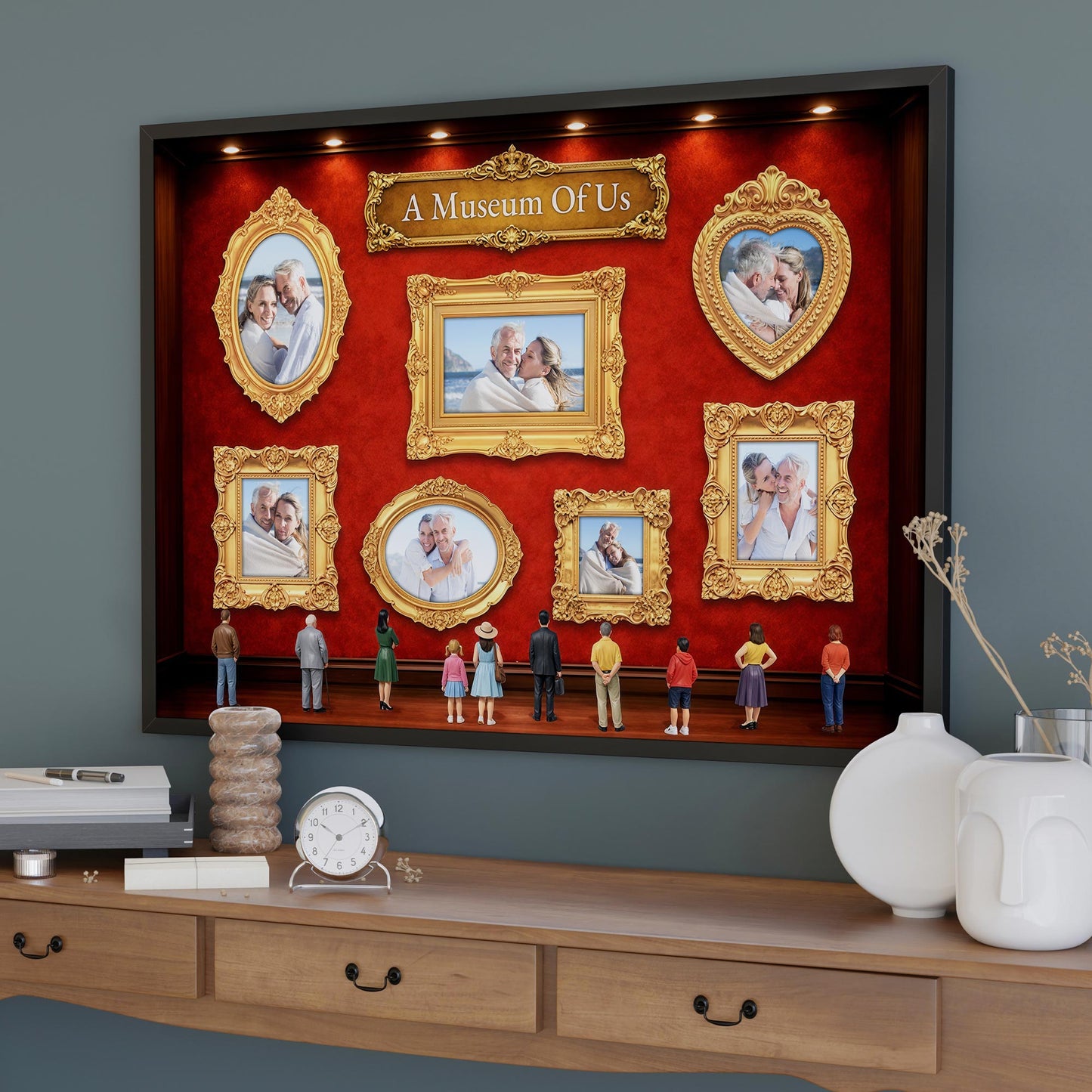 A Museum Of Us Gold Vintage Photo Frames Gallery