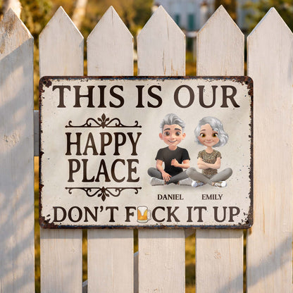 Metal Sign detail view for Couples