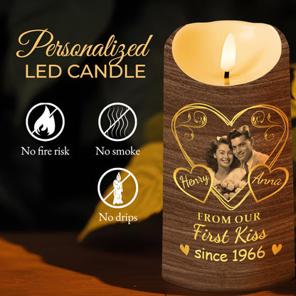 From Our First Kiss Till Our Last Breath Heart Design