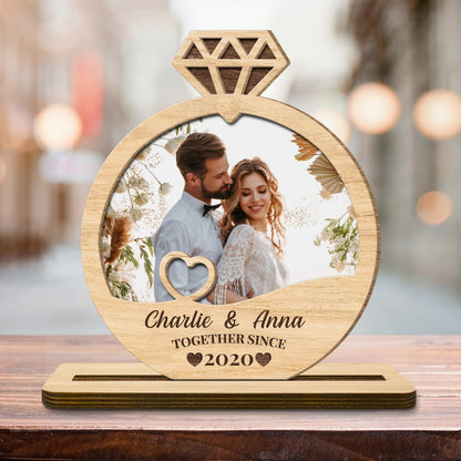 Wood Sign gift-ready design for Couples