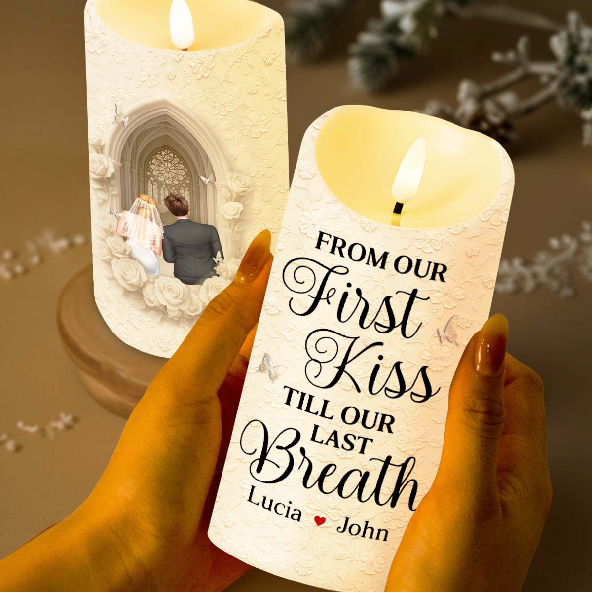 From Our First Kiss Till Our Last Breath, Roses And Church Door