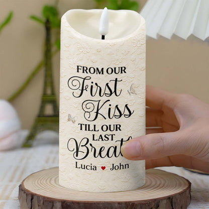 From Our First Kiss Till Our Last Breath, Roses And Church Door