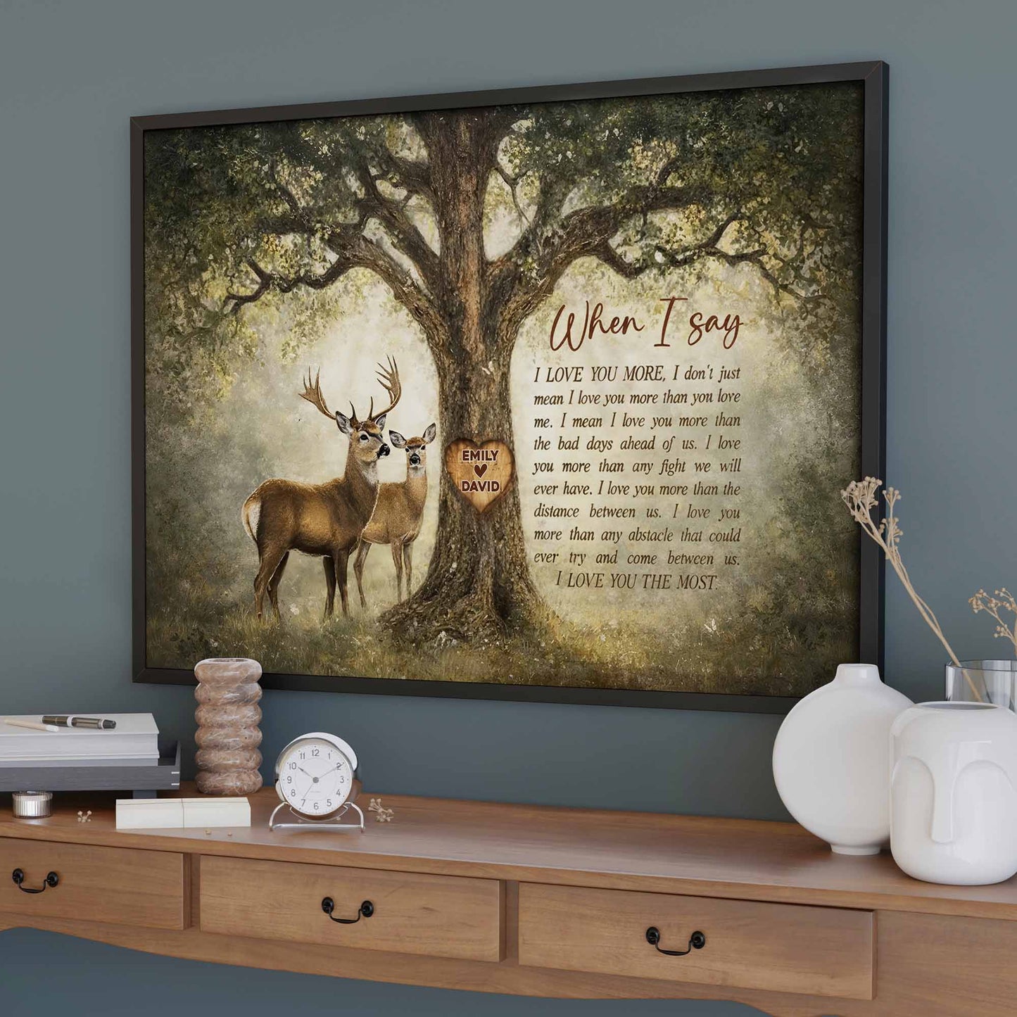 When I Say I Love You More, Love And Nature Inspired Art
