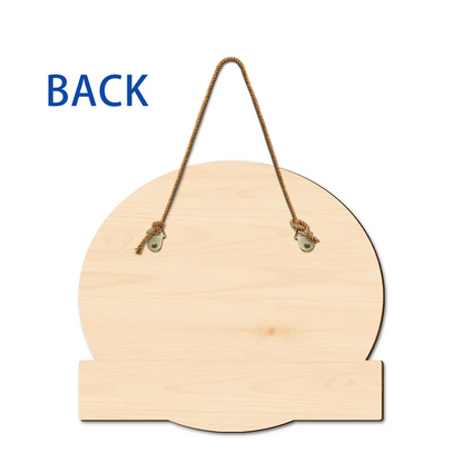 Welcome To Our Camper - Personalized Custom Wood Sign for Camping Besties