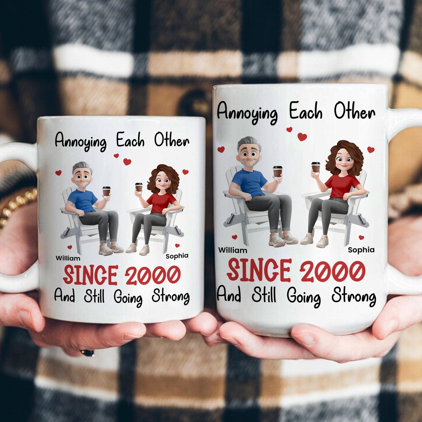 Customizable Mug - Celebrate Your Journey Together