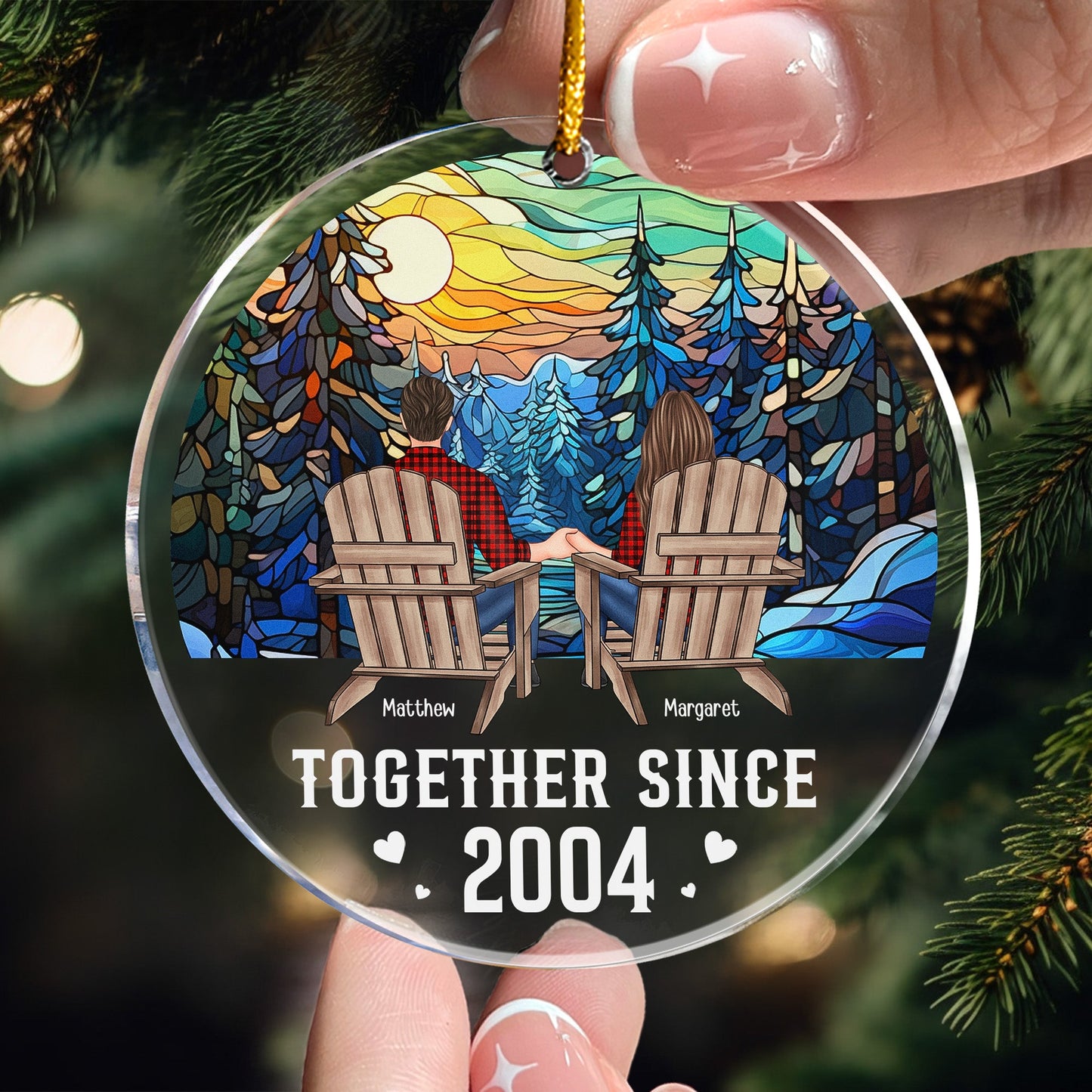 Couple You & Me We Got This - Personalized Acrylic Ornament