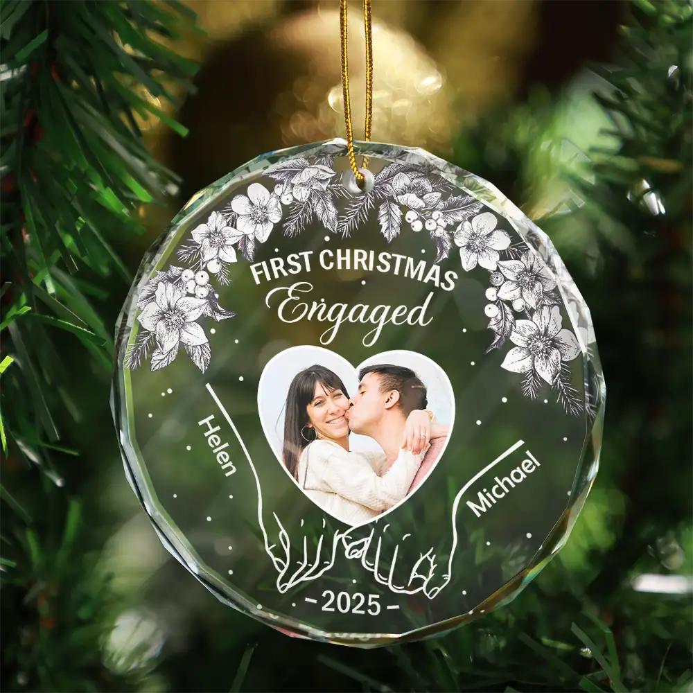 Glass Ornament detail view for Couples