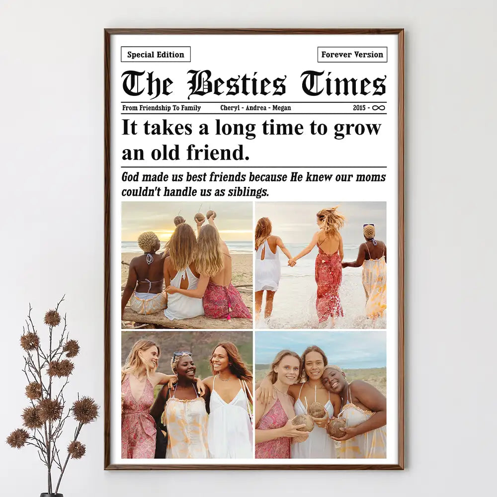 Personalized Poster For Best Friends personalization view for Best Friends