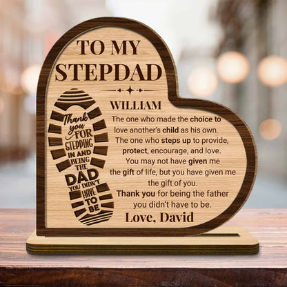 Wood Sign gift-ready design for Dad