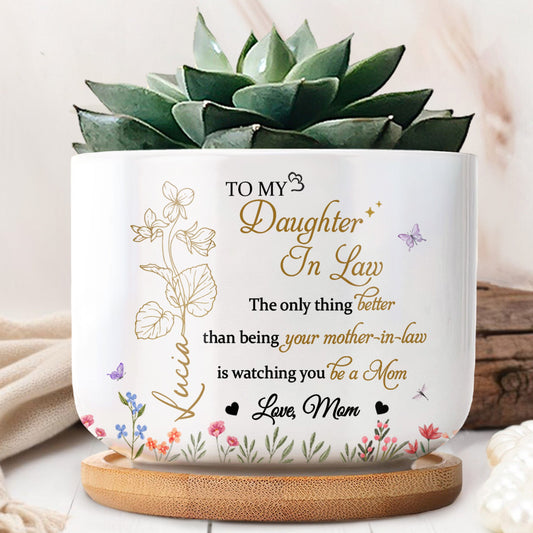 To My Daughter In Law, Watching You Be a Mom, Flowers and Hearts