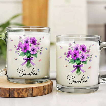 Beautiful Floral Design With Colorful Butterflies, Flowers and Butterflies