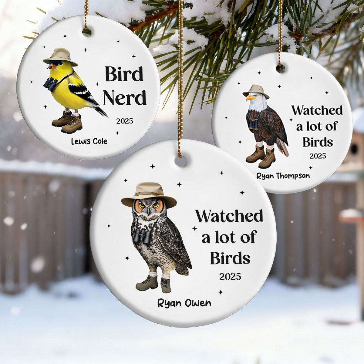Custom Bird Watching Gift for Best Friends with personalized design details for meaningful gifting image 6