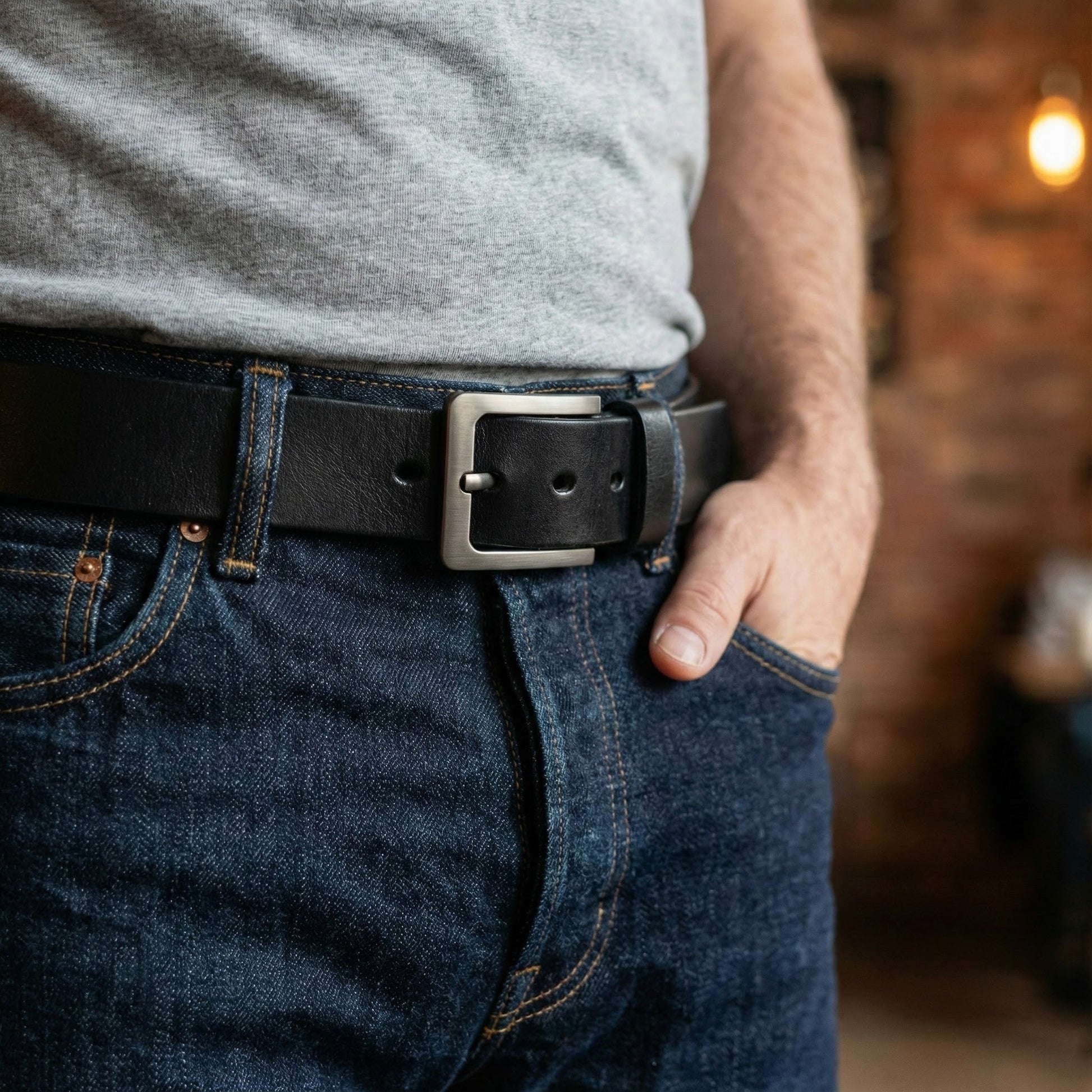 “I Licked It So It’s Mine” Personalized Leather Belt - Funny Gift For Husband